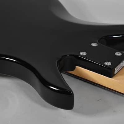 1990s Vaccaro V2 Bass Black Finish Left-Handed Electric Bass image 10