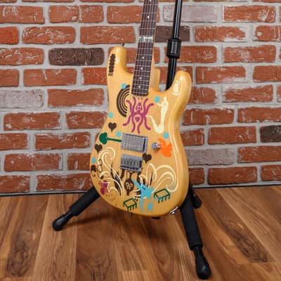 Fender Custom Shop The Disaffected Stratocaster #8 of 8 Natural with Custom Artwork by Ryan McGinness 2003 w/OHSC image 5