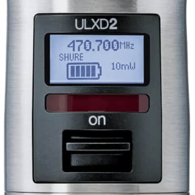 Shure ULXD2/K8N=-G50 ULXD HH Transmitter 470-534 MHz image 6