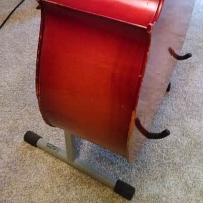 Erich Pfretzschner Upright Bass, 3/4 892L w/Stand and Padded Carry Case image 17