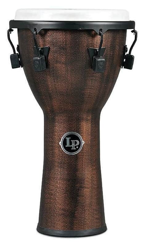 Latin Percussion LP726C World Beat FX Mechanically Tuned 11" Synthetic Shell & Head Djembe, Copper image 1