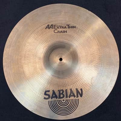 Sabian 18" AA Extra Thin Crash Cymbal 1985 - 1990