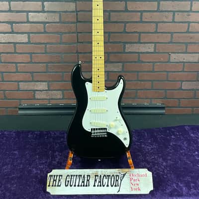 1983 Fender Bullet S3 USA Made (Version 2 "Strat") In Rare Black Finish w/ Hard Case image 1