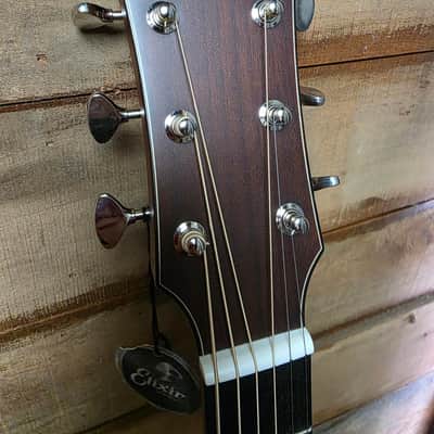Yamaha A5R A.R.E. Acoustic/Electric Guitar - Vintage Natural w/ Hard Case image 9