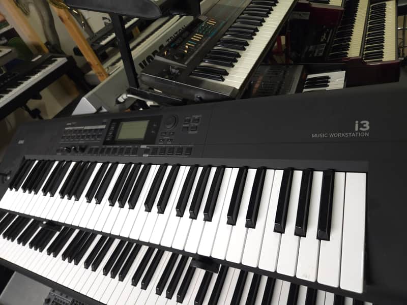Korg i3-MB 61-Key Music Workstation 2018 - Present - Matte Black - Local Pickup Only image 1
