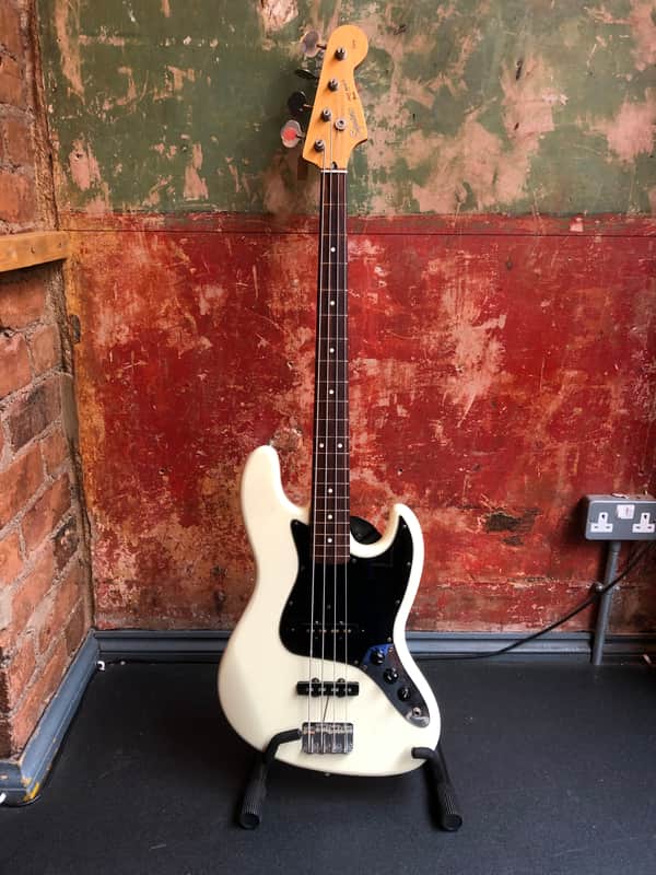 日本製Squier Silver Series JazzBass MIJ 即戦力 Fender Squier Silver Series MIJ Jazz Bass 1994 Off White | Reverb