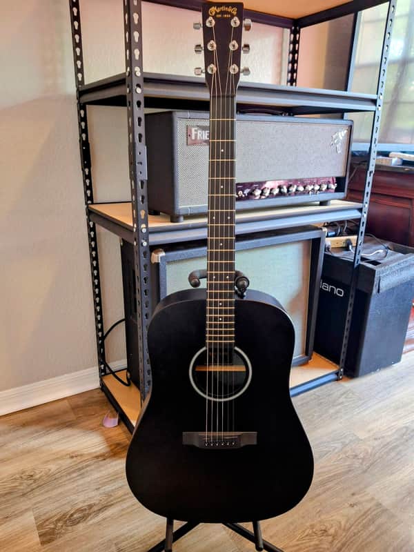 Martin X-Series DXAE Black 2017 - 2019 - Black image 1
