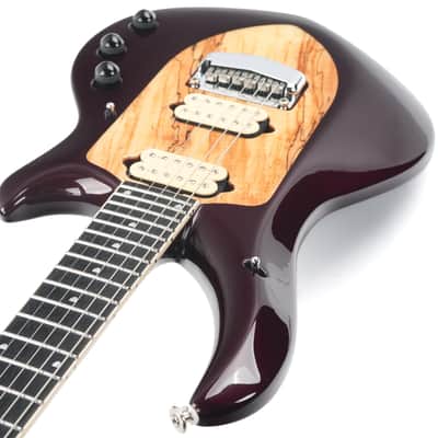 Music Man Majesty 6 Jester Red Spalted Maple BFR 2020 image 10