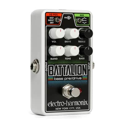Electro-Harmonix Nano Battalion Bass Preamp and Overdrive *Free Shipping in the USA* image 2