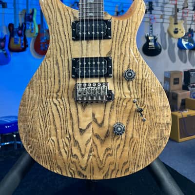 PRS Paul Reed Smith SE Custom 24 Burled Ash Exotic Limited Edition Guitar Natural FREE PLEK! 761 image 7