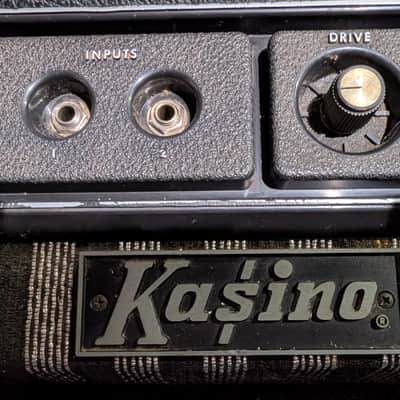 Kasino by Kustom Snake Eyes 2x15 Bass Rig 1970s image 3