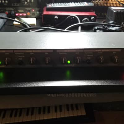Aphex Aural Exciter Type C2 Model 104 with Big Bottom 1990s - Aluminum / Purple / Black image 2