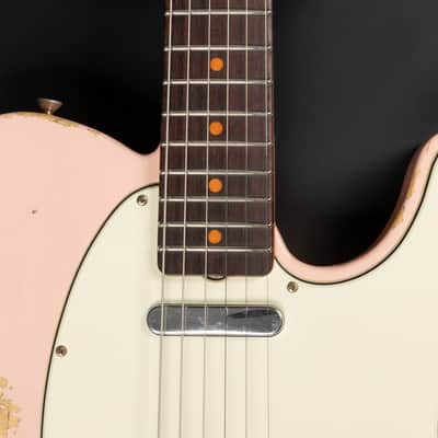 2021 Fender Custom Shop ‘67 Telecaster Heavy Relic - Shell Pink | USA Vintage 1967 CBS Ära Reissue Esche Korpus 3,23kg | CoA OHSC Bild 22