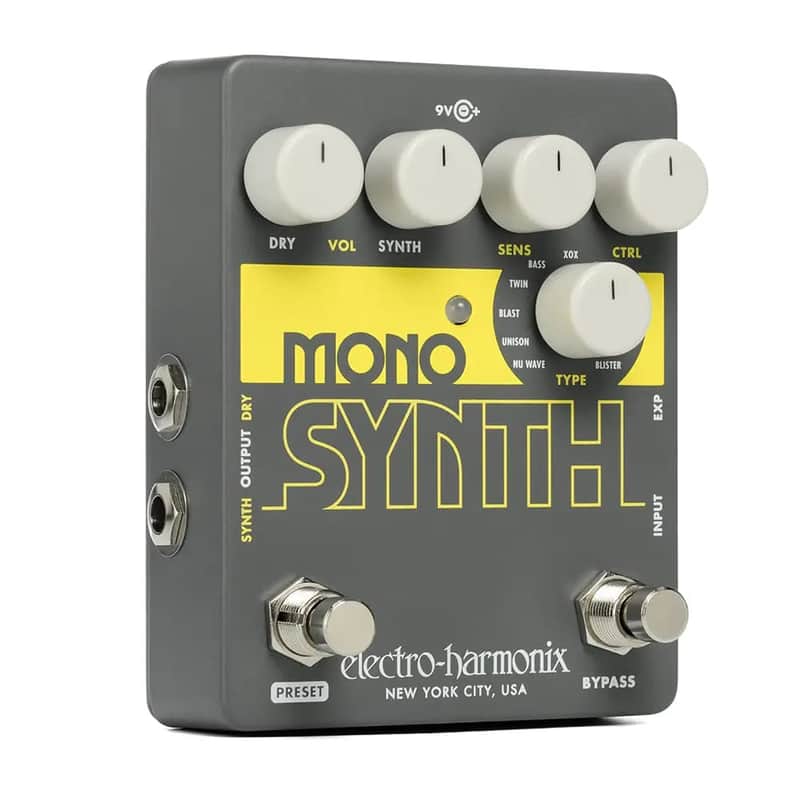 Electro-Harmonix Mono Synth Guitar Synthesizer Pedal image 1