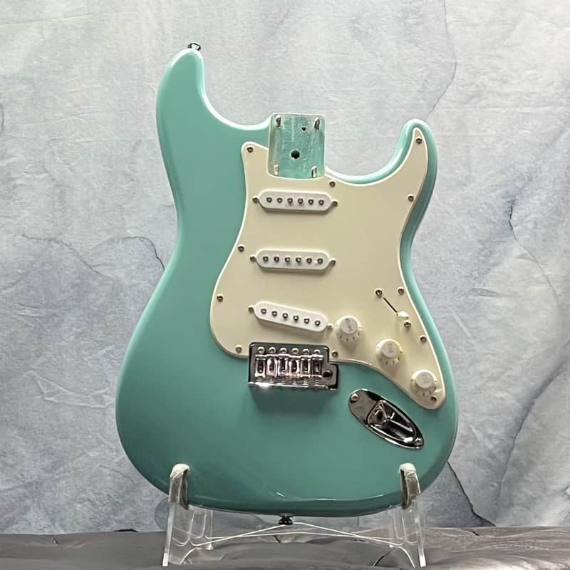 Squier Loaded Bullet Stratocaster Body Daphne Blue image 1