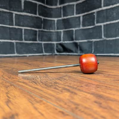 Danmar Wood Bass Drum Beater • Red • 8" Rod • Classic Punch & Attack image 6