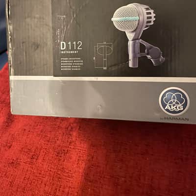 AKG D112 Large-Diaphragm Dynamic Kick Drum Microphone 2010s - Black (Boxed In Very Good Condition) image 8