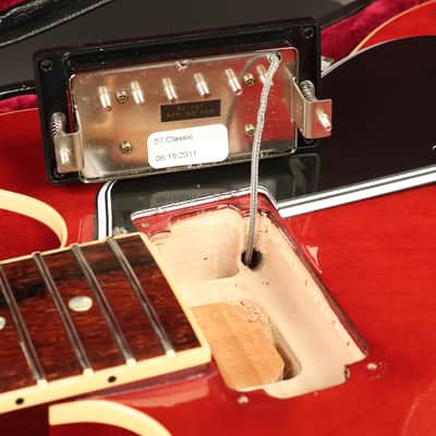 2011 Gibson Custom Shop ES-339 Antique Red Cherry imagen 24