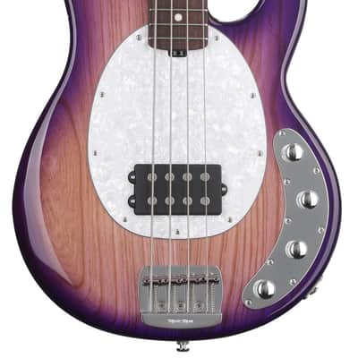 Ernie Ball Music Man StingRay Special Bass Guitar - Purple Sunset with Rosewood Fingerboard image 1