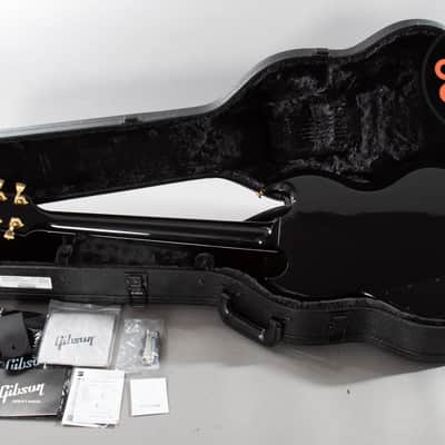 2024 Gibson SG Supreme Translucent Ebony Burst with AAA-Maple Top | Original Case image 8