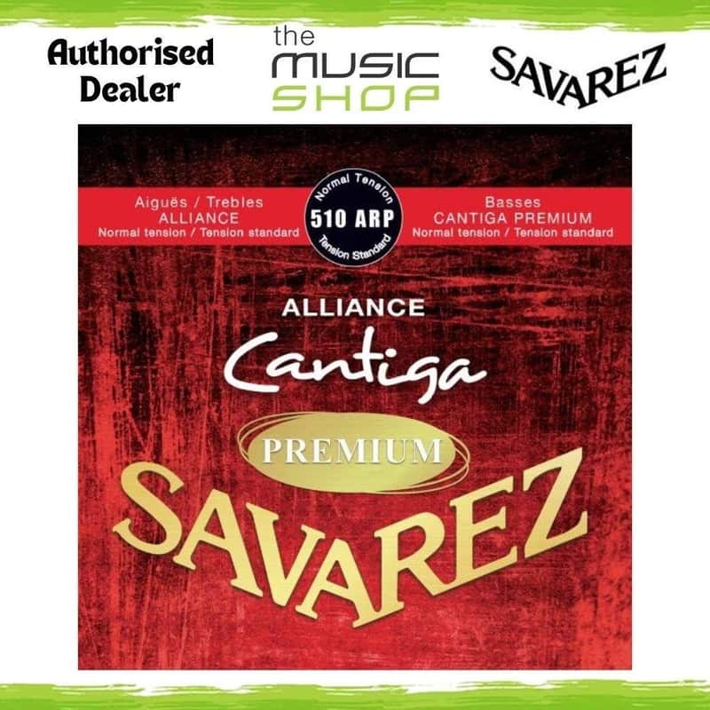 Savarez Alliance Cantiga Premium Standard Tens Classical Guitar Strings - 510ARP image 1