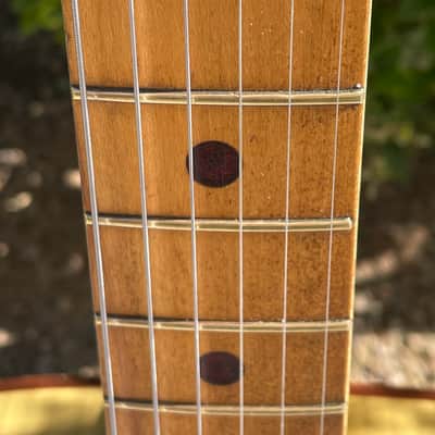 Kay K6868 Archtop Acoustic Guitar Harmony Silvertone Airli 60s - Blonde image 4
