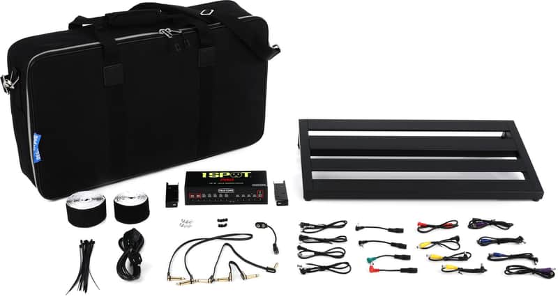 Pedaltrain Classic 2 SC 24x12.5-inch Pedalboard with CIOKS DC7 Power Supply and Soft Case image 1