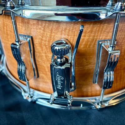 Ludwig LKS764XX52 NeuSonic 6.5x14" Snare Drum - Satin Wood image 3