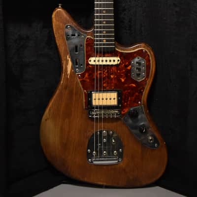 1963 Fender Jaguar Pre-CBS Modified Refin Natural w/HSC image 1