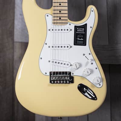 Fender Player Stratocaster, Maple Fingerboard, Buttercream Electric Guitar 0144502534 image 2