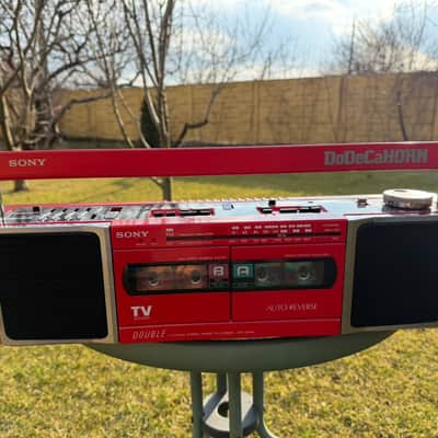 Sony DoDECa HORN CFS-DW 60 ✅Warranty Rare Vintage Cassette Deck Boombox Retro image 20