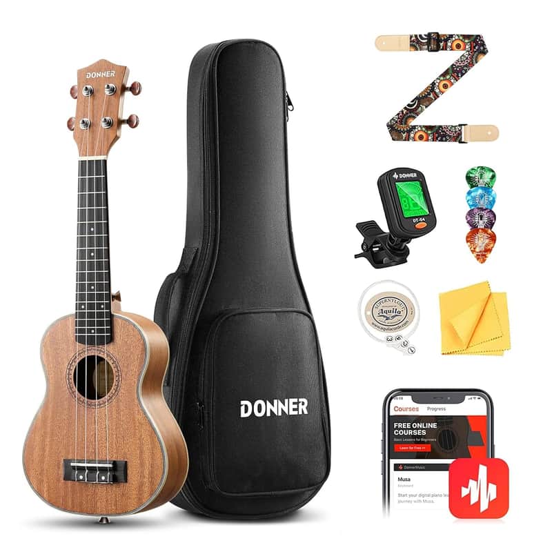 2025 Unbranded Concert Ukulele Beginner Kit 23 Inch Ukulele St...