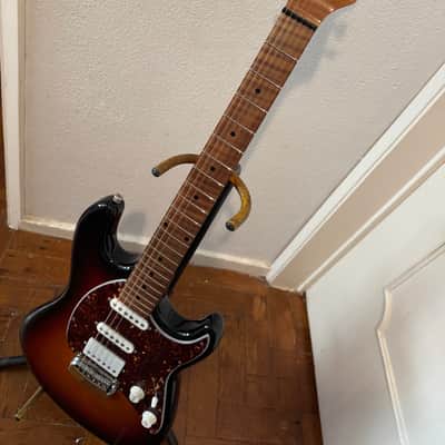 Ernie Ball Music Man Cutlass RS HSS 2019 - Vintage Sunburst, Flamed maple neck and fretboard image 2