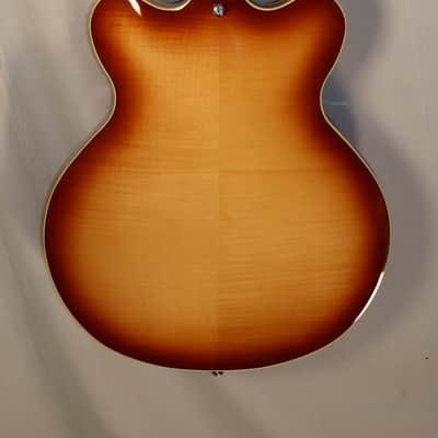 Hofner HCT-VTH-SP-SB - Verythin CT Special Sunburst Semi-Hollow Electric Guitar NEW image 6