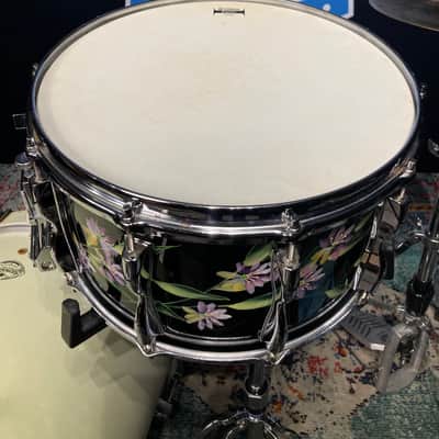 Yamaha - 8x14" SD980 Vintage MIJ Recording Custom, Hand-Painted Snare Drum, Immaculate! 1980s image 13