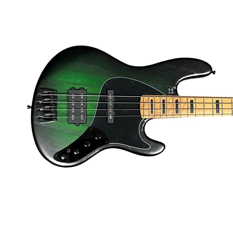 Sandberg Cal. TM-4 Superlight, Green Burst with Roasted Maple Neck/ Roasted BEM FB, Black Blocks *ON ORDER ETA MAY 2027* image 1