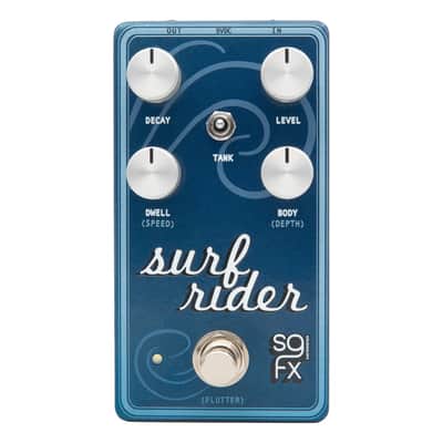 SolidGoldFX Surf Rider IV Spring Reverb Pedal image 1
