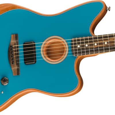 Fender American Acoustasonic Jazzmaster - Ocean Turquoise image 1
