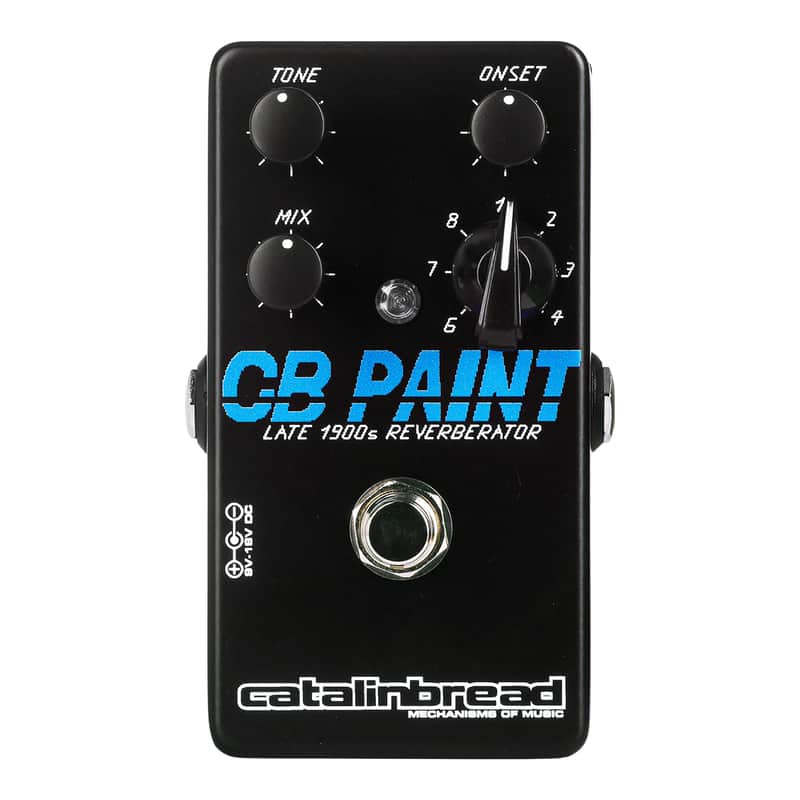 Catalinbread CB Paint Late 1900s Reverberator Pedal - Open Box image 1