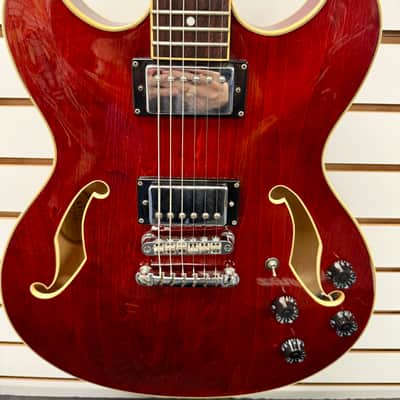 Ibanez Artcore AS73-TCR Semi Hollowbody Electric, Trans Red - Pre Owned image 1