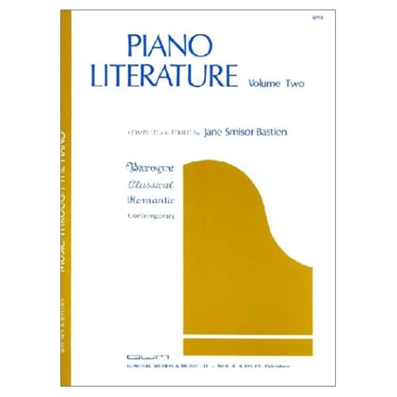 Piano Literature - Music Through the Piano: Volume 2: Vol 2 Jane Smisor Bastien image 1