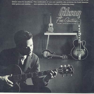Gibson Catalogue 1960s image 1