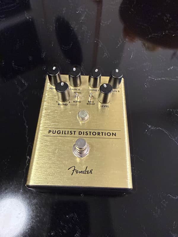 Fender Pugilist Distortion 2018 - Present - Yellow