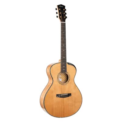 Cort GOLDPASSION Modern Concert Body Torrefied Solid Engelmann Spruce Top Hard Maple Neck 6-String Acoustic-Electric Guitar w/Hard Case image 5