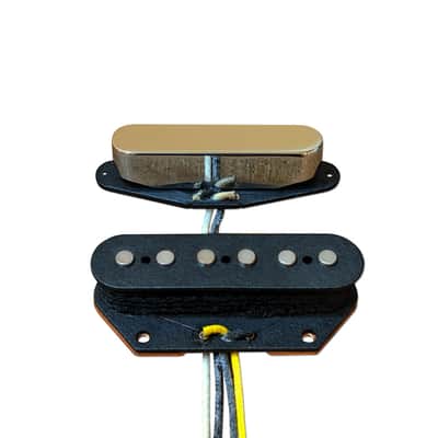 CJLab Vintage Series V-T1 Set (TL) - Scatter-Wound 60's Tele Pickups image 1