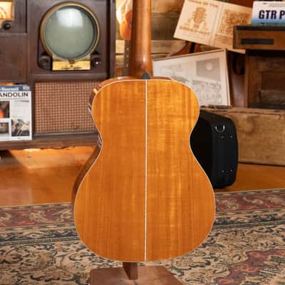*Dread-Not Certified Used* Boucher BG-41-G Bluegrass Goose Series Gold Torrefied Adirondack/Mahogany OM Guitar w/K&K Pickup #1015 image 10