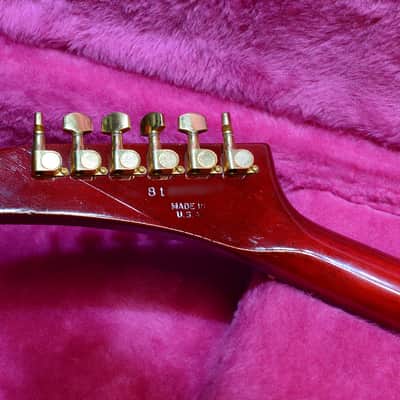 Gibson Explorer E2 CMT Cherry Sunburt 1983' image 9