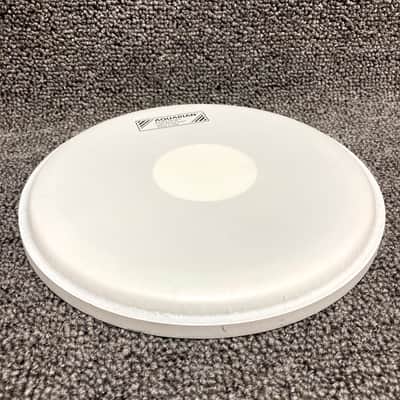 NOS Aquarian 8" Focus X Power Dot Coated White Drum Head TCFXPD8 image 6