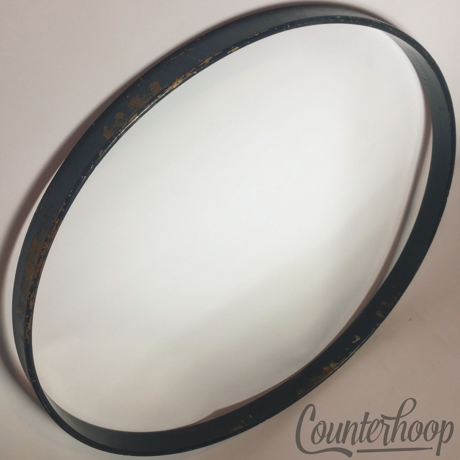 Ludwig 26" Bass Drum Hoop/Rim Vintage 10s 1-Ply Solid Maple No Inlay Channel* — main photograph