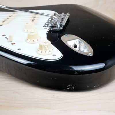 Fender CST-50LH Left Handed Stratocaster '68 Reissue MIJ 1986 Black Vintage Japan Fujigen Lefty w/ Bag image 10